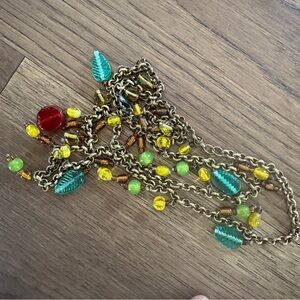 Colorful Beaded belt, can be used to decorate any outfit. Can be used as a neckl